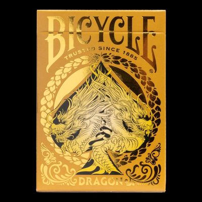Bicycle Dragon Gold
