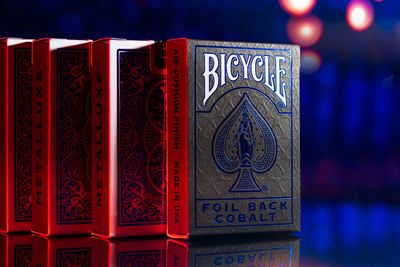 Bicycle Foil Metalluxe Blue