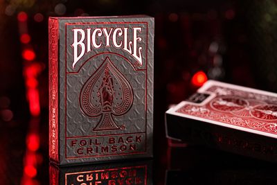 Bicycle Foil Metalluxe Red