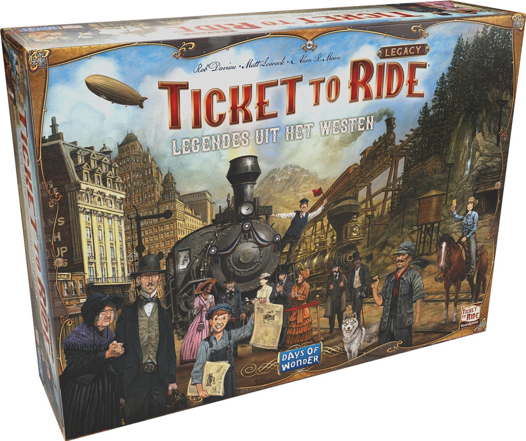 Ticket to Ride - Legacy: Legendes Uit Het Westen