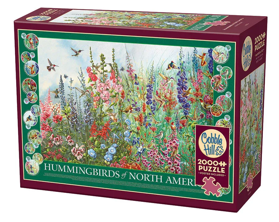 Puzzel - Hummingbirds of North America (2000 pcs)