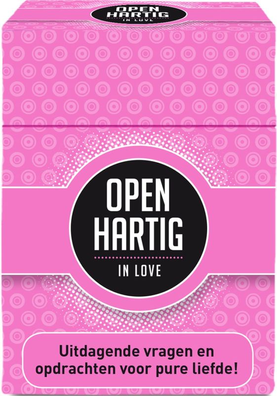 Openhartig: in love