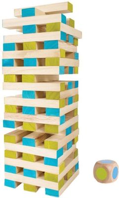 BS Toys - Grote Toren met Dobbelsteen (Jenga)