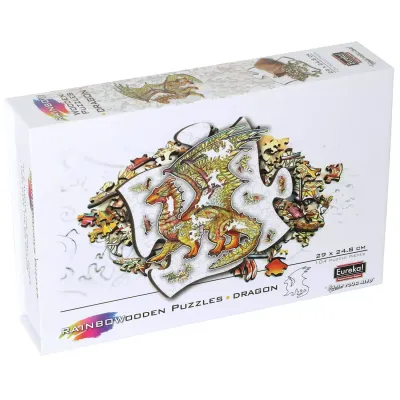 RainboWooden Puzzle - Dragon (104 pcs)