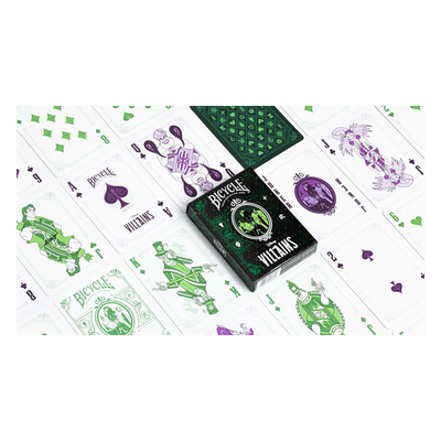 Bicycle Disney Villains Green & Purple