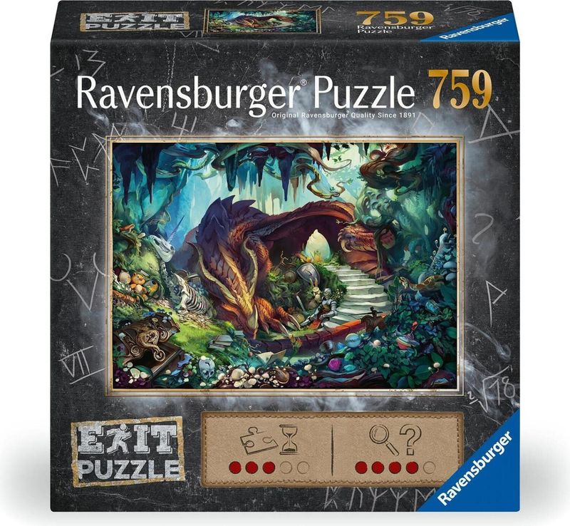 Escape Puzzel - in de Drakengrot (759 pcs)