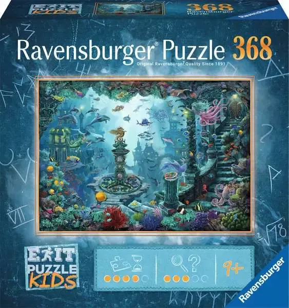 Escape Puzzel Kids - De Onderwaterwereld (368 pcs)