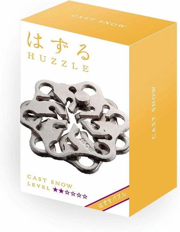 Huzzle Cast Puzzle - Snow**