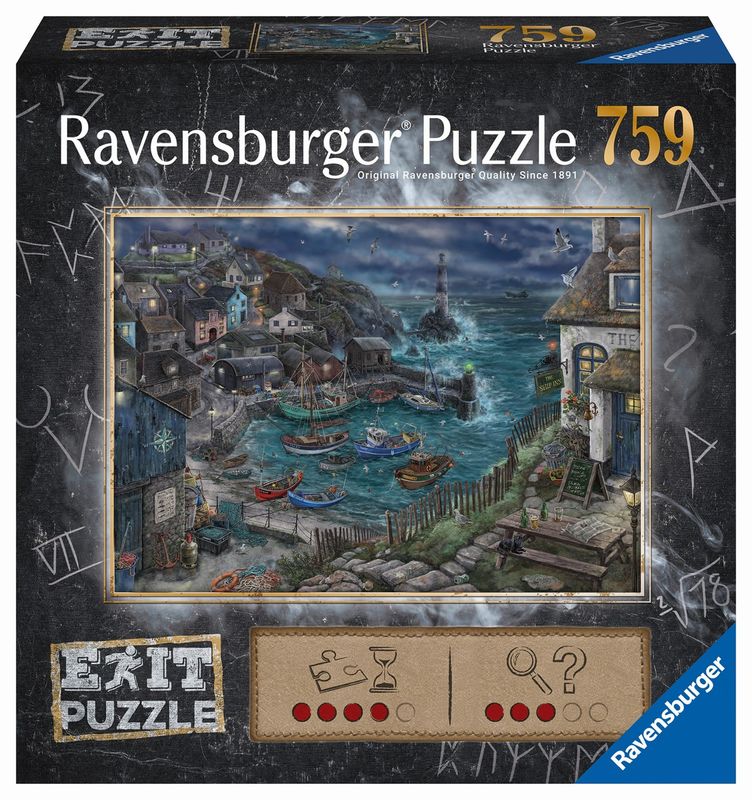 Escape Puzzel - Het Vissersdorp (759 pcs)
