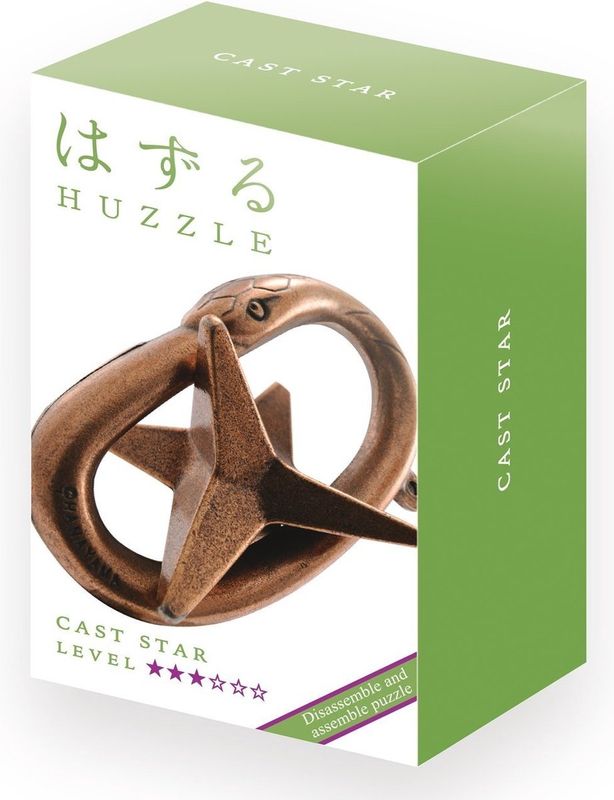 Huzzle Cast Puzzle - Star***