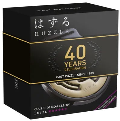 Huzzle Cast puzzle - Special edition 40 years - Medallion*****