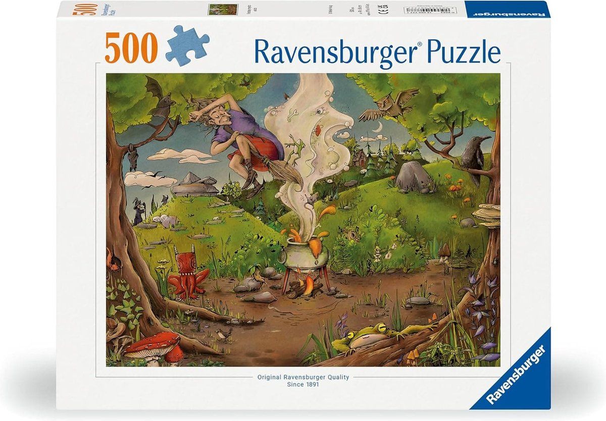 Puzzel - Bij de Bosheks (500 pcs)