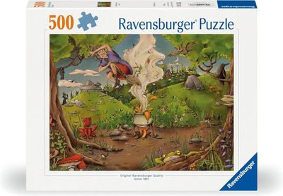 Puzzel - Bij de Bosheks (500 pcs)