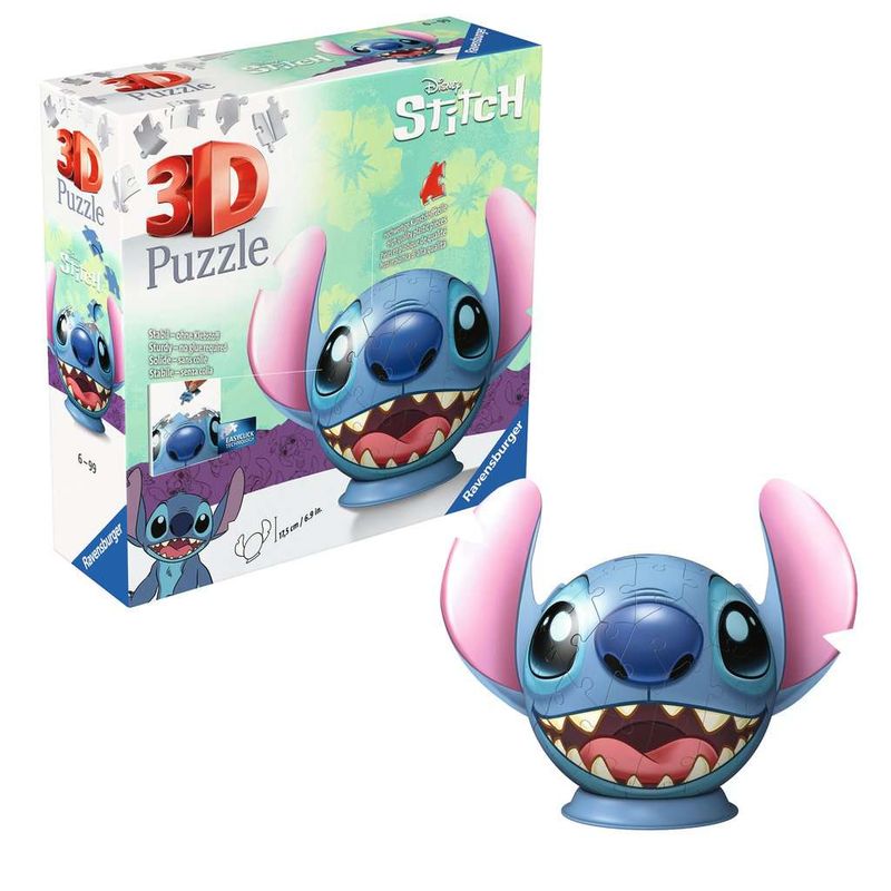 3D Puzzel - Disney: Stitch (72 pcs)