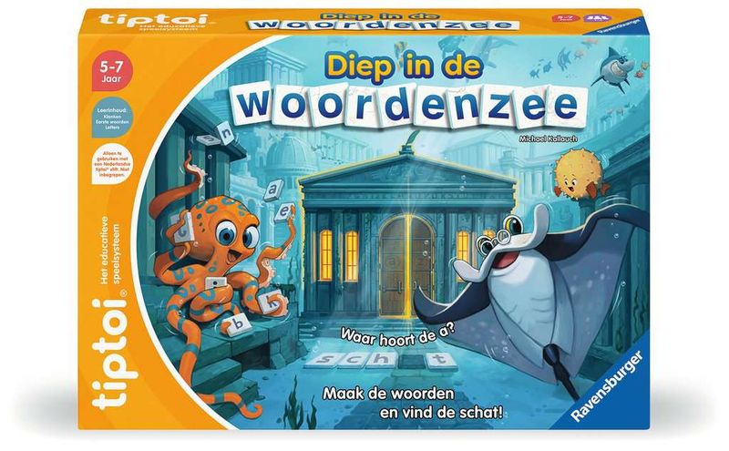 tiptoi - Spel: Diep in de Woordenzee tiptoi - Spel: Diep in de Woordenzee