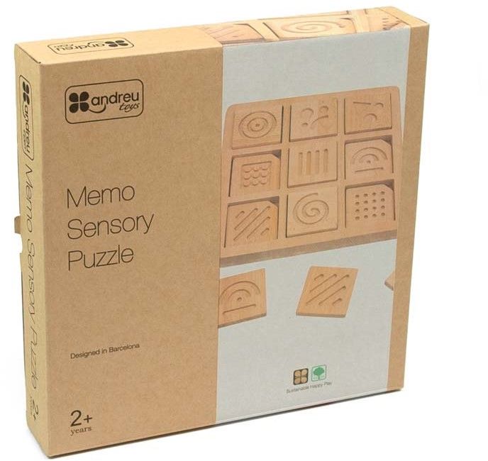 Andreu - Memo sensorische puzzel Andreu - Memo sensorische puzzel