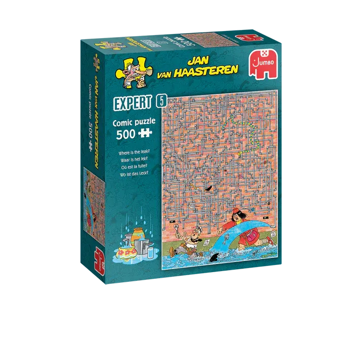 Puzzel - Jan van Haasteren Expert: Where is the leak? (500 pcs)