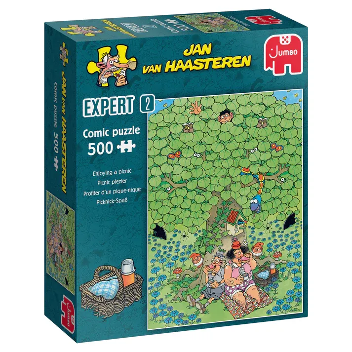 Puzzel - Jan van Haasteren Expert: Picnic Plezier (500 pcs)