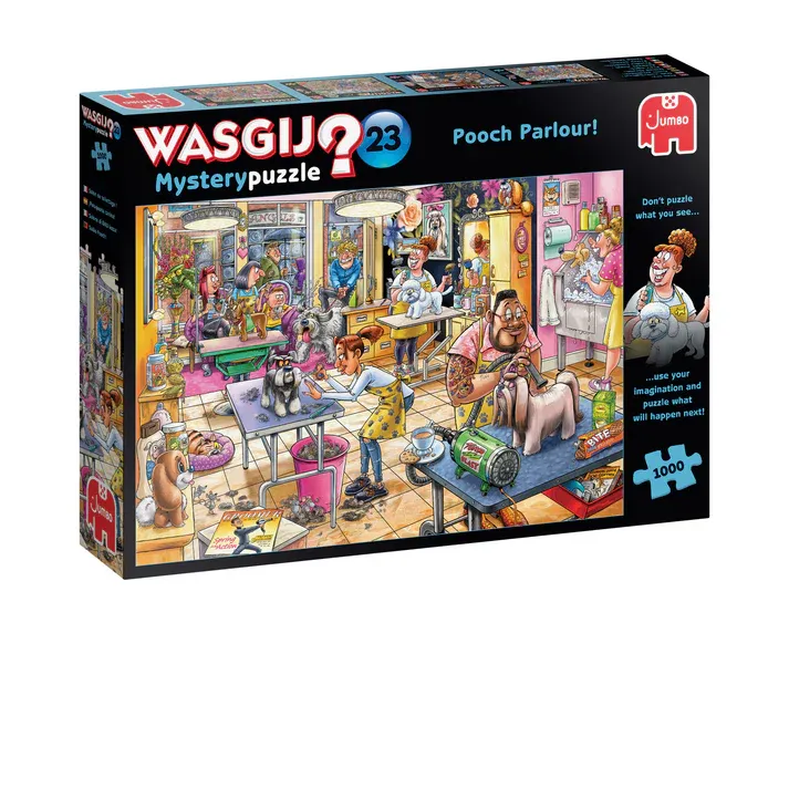 Puzzel - Wasgij Mystery: Pooch Parlour! (1000 pcs)
