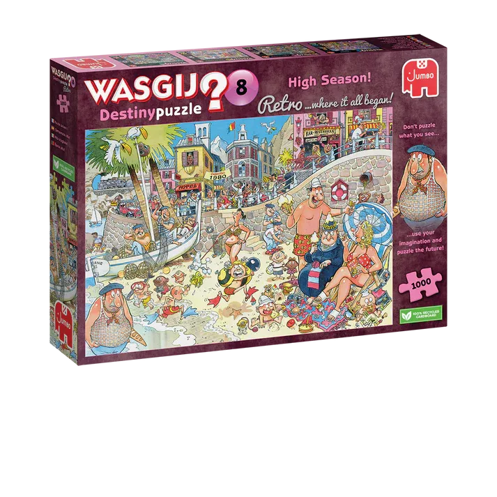 Puzzel - Wasgij Retro Destiny: High Season! (1000 pcs)