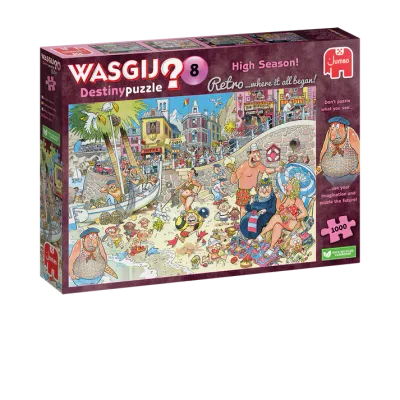 Puzzel - Wasgij Retro Destiny: High Season! (1000 pcs)