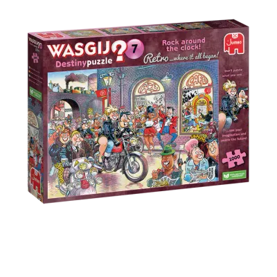 Puzzel - Wasgij Retro Destiny: Rock around the Clock! (1000 pcs)