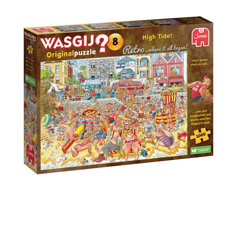 Puzzel - Wasgij Retro Original: High Tide! (1000 pcs)