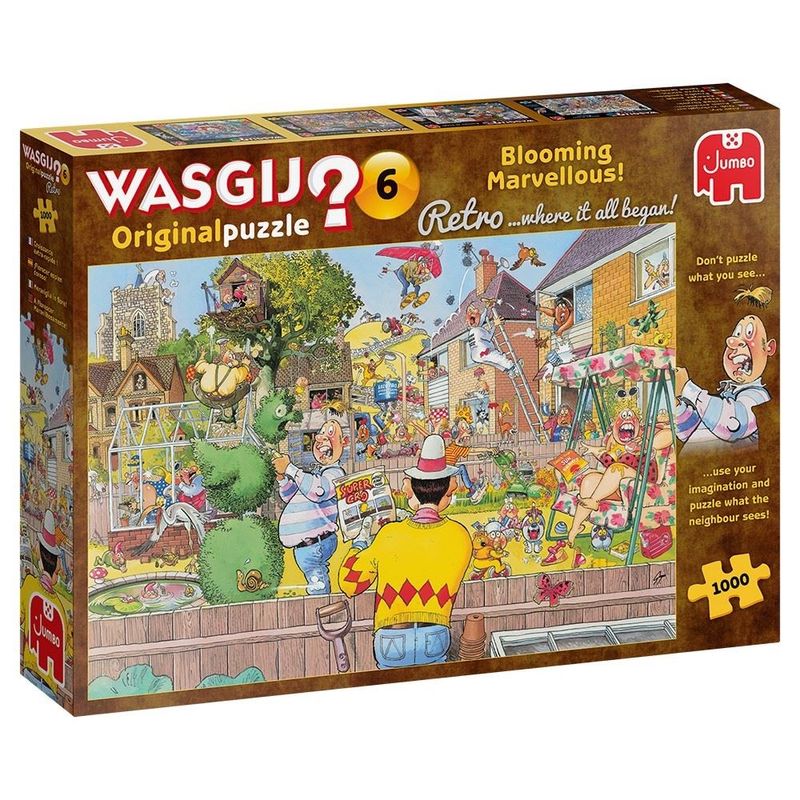 Puzzel - Wasgij Retro Original: Blooming Marvellous! (1000 pcs)
