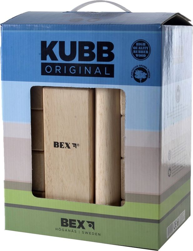 Engelhart Kubb Viking Original Rubberhout