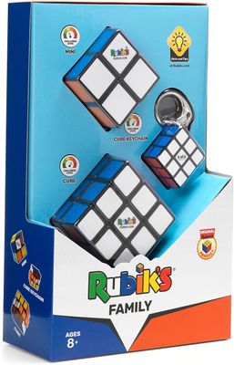 Rubik's Family Pack (3x3 + 2x2 + Key Chain)