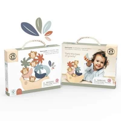 Speedy Monkey - Balansspel Apenfamilie