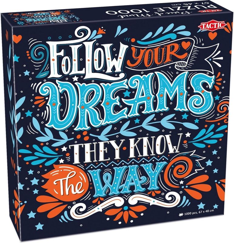 Puzzel - Follow Your Dreams (1000 pcs)