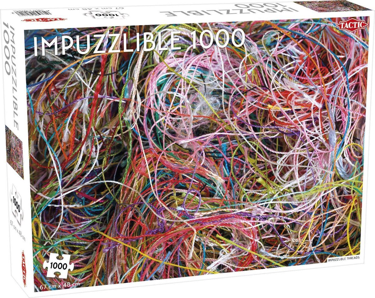 Puzzel - Impuzzlibe: Threads (1000 pcs)