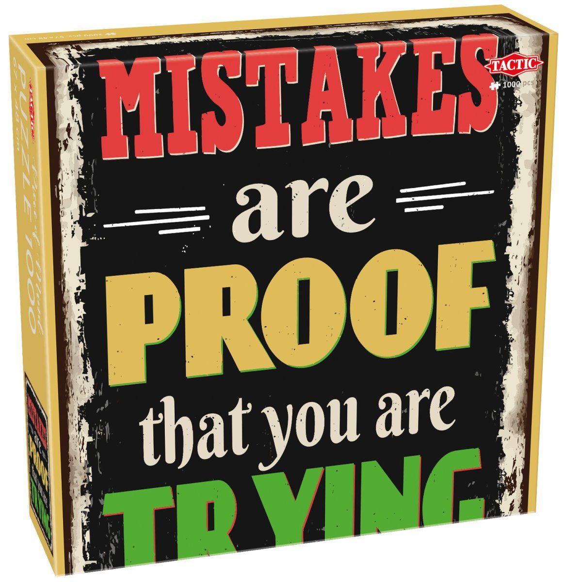 Puzzel - Mistakes Proof of Trying (1000 pcs)