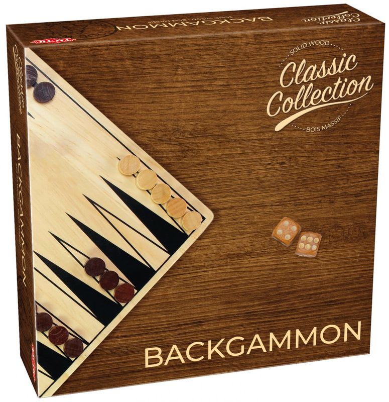 Tactic - Rustic Backgammon (Hout) Tactic - Rustic Backgammon (Hout)