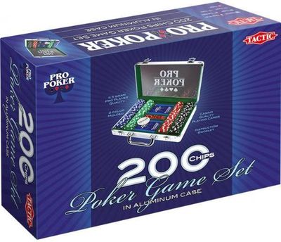 Tactic - Pro Poker case 200 chips