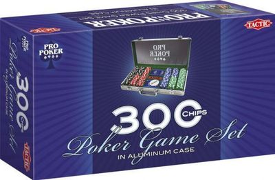 Tactic - Pro Poker Set Case 300 chips