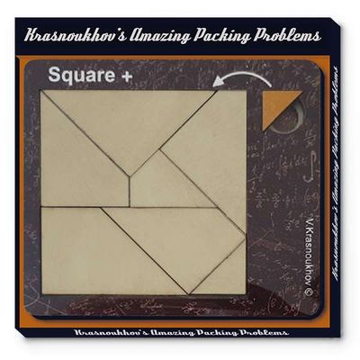 Krasnoukhov's Amazing Packing Problems: Square +