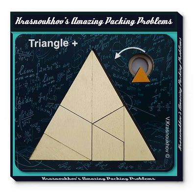 Krasnoukhov's Amazing Packing Problems: Triangle +