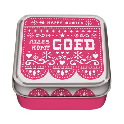 Happy Quotes - alles komt goed Happy Quotes - alles komt goed