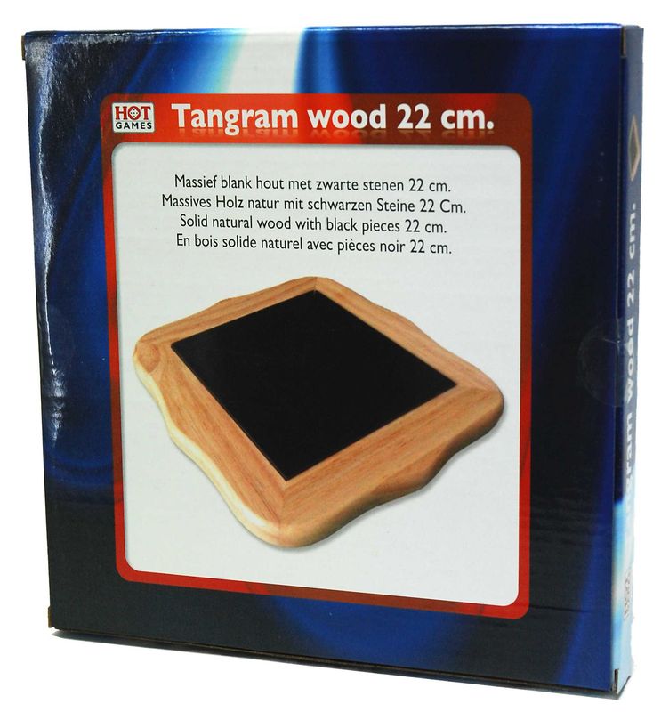 HOT Games - Tangram Wood 22 cm HOT Games - Tangram Wood 22 cm