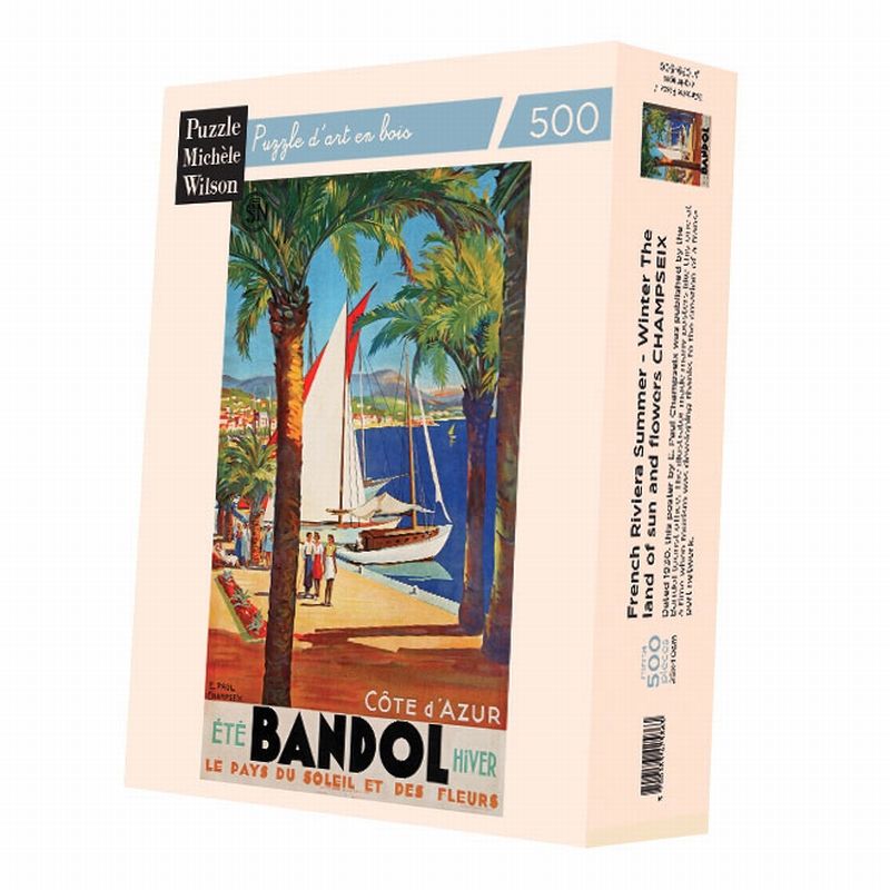 Houten Puzzel - Bandol (500 pcs) Houten Puzzel - Bandol (500 pcs)