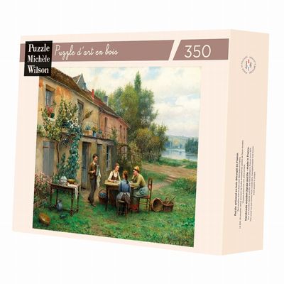 Houten Puzzel - Cafe Dans Le Jardin (350 pcs) Houten Puzzel - Cafe Dans Le Jardin (350 pcs)