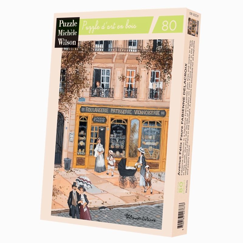 Houten Puzzel - Avenue Félix Faure (80 pcs)