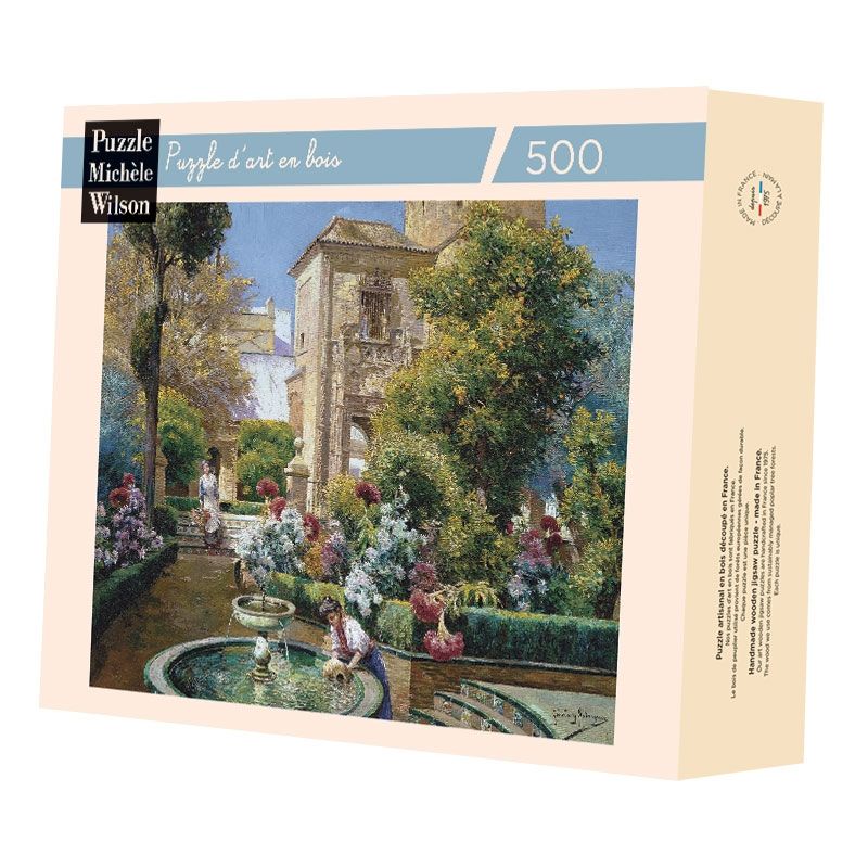 Houten Puzzel - Fontaine De L'Alcazar (500 pcs)