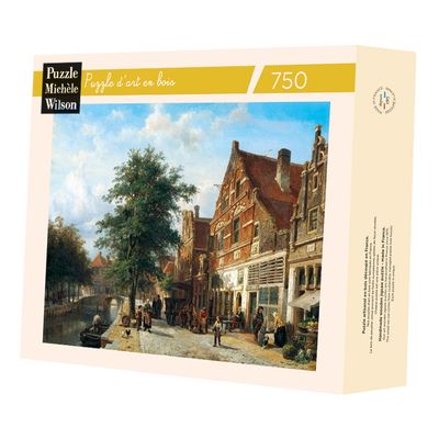 Houten Puzzel - La Digue à Enkhuizen (750 pcs) Houten Puzzel - La Digue à Enkhuizen (750 pcs)
