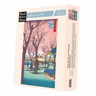 Houten Puzzel - Les Pruniers De Kamata (650 pcs) Houten Puzzel - Les Pruniers De Kamata (650 pcs)