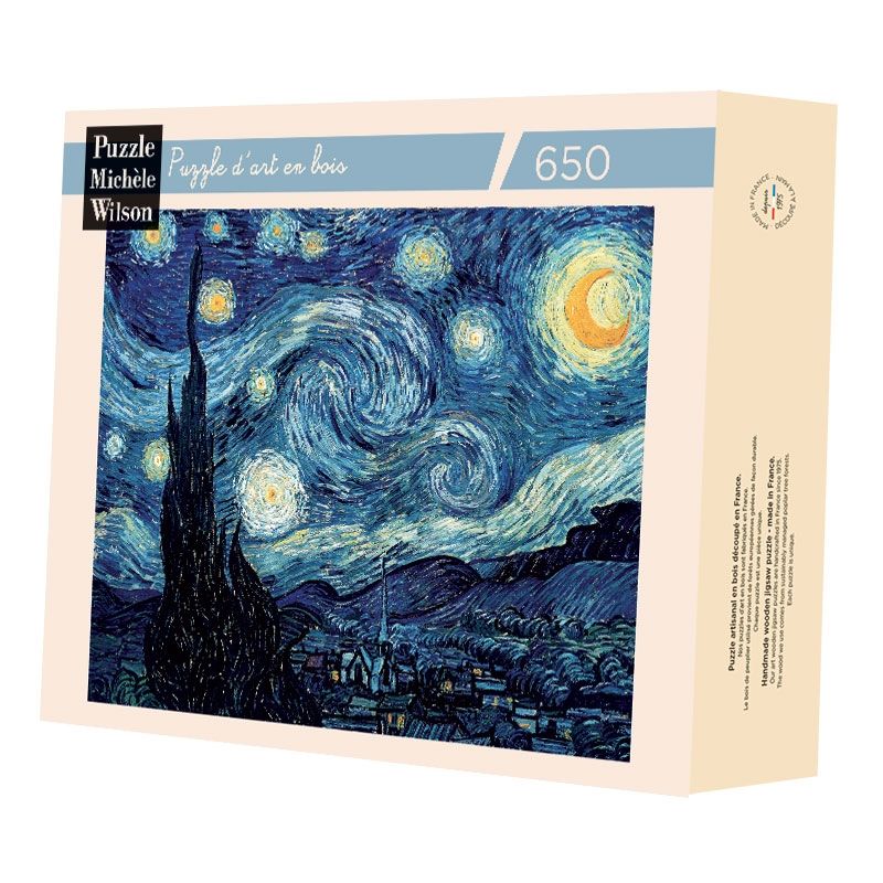 Houten Puzzel - Nuit Etoilee (650 pcs)