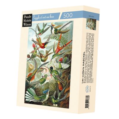 Houten Puzzel - Les Colibris (500 pcs)