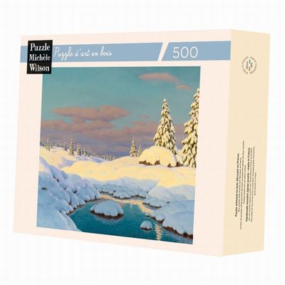 Houten Puzzel - Paysage Hivernal Hc (500 pcs)